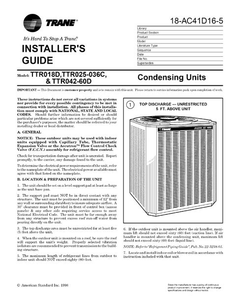 Trane Air Conditioner Wiring Diagram Wiring Draw And Schematic
