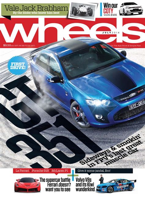 Wheels Australia Magazine July 2014 Magazine Get Your Digital