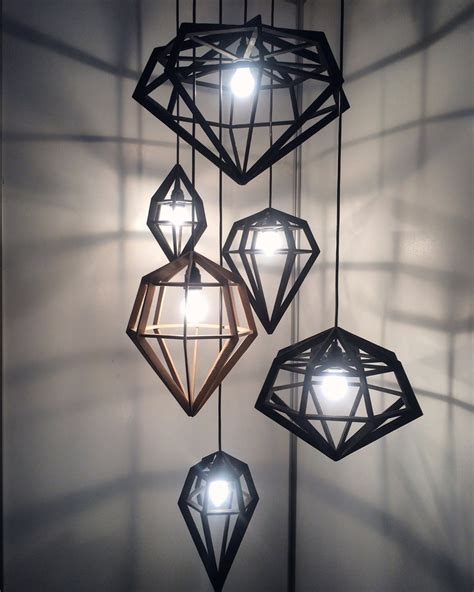 Modern Geometric Lamp Modern Lighting By Domsolnca в 2020 г