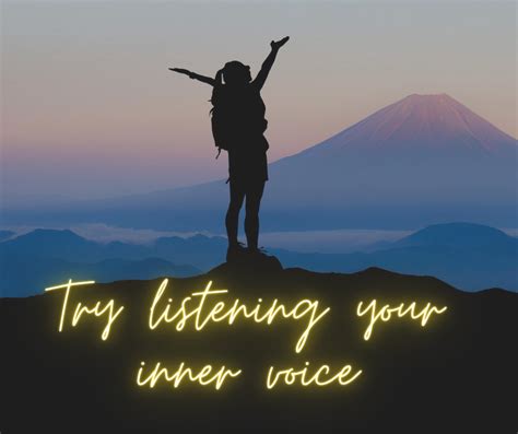Try Listening To Your Inner Voice Infoloot