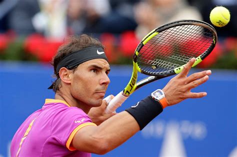 Debut Rafa Nadal Barcelona Godo 13rafael Nadal Blister Hand Tennis