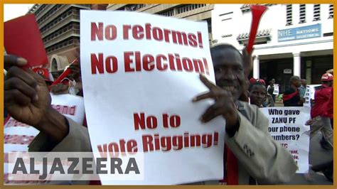 🇿🇼 Zimbabwe Opposition Urges Fair Election Ahead Of Landmark Vote Al Jazeera English Youtube