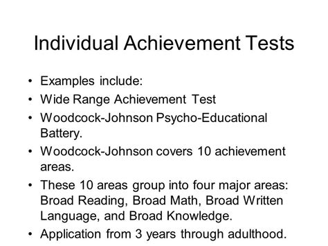 Achievement Tests Are Designed To Measure Ones
