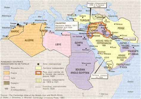 Le Maghreb Et Le Proche Orient En 1939 Par Philippe Rekacewicz Le