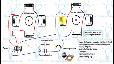 ️3 Phase 4 Pole Induction Motor Wiring Diagram Free Download