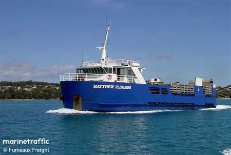 Ship Matthew Flinders Iii Ro Ropassenger Ship Registered In