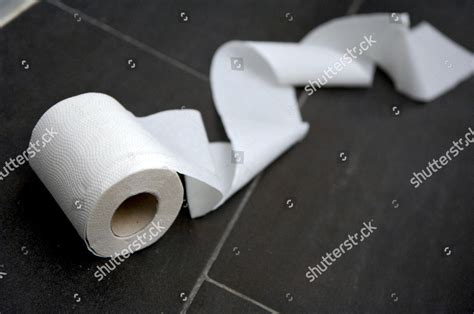 Toilet Paper Unrolled Editorial Stock Photo Stock Image Shutterstock