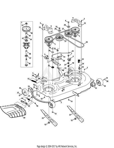 Troy Bilt Inch Mower Deck Parts Diagram My Xxx Hot Girl