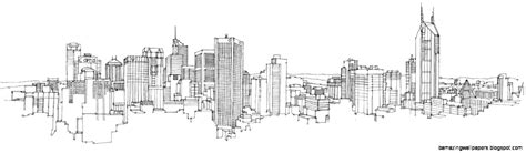 City Outline Sketch At Explore Collection Of City
