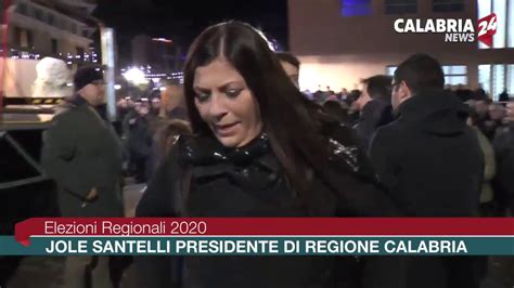Elezioni Regionali 2020 Jole Santelli Nuovo Presidente Della Regione