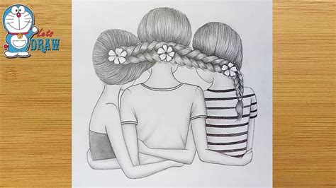 One day in porto 13 best things to do. How To Draw Three Best Friends Hugging Each other ||Pencil Sketch || En iyi arkadaşlar nasıl ...