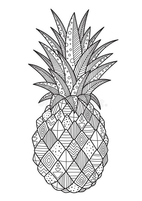 Pineapple Summer Coloring Pages For Adults Go Ahead And Have A Look