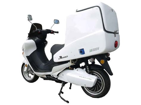 Model 50 Cargo Electric Delivery Scooters E Rider Bikes