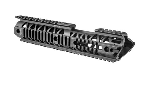 NFR EX Carbine Length AR 15 Extended Aluminum Quad Rail System