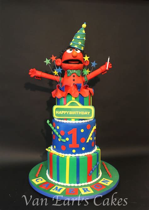 Van Earls Cakes Happy 1st Birthday Cake