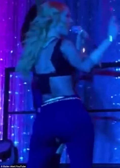 Iggy Azalea Suffers Embarrassing Wardrobe Malfunction As Her Trousers Split During Energetic