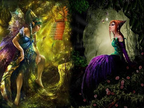 77 Fantasy Fairies Wallpaper On Wallpapersafari