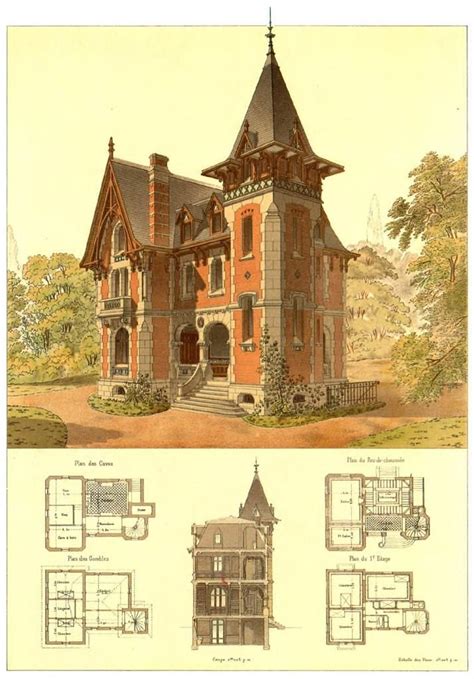 An Old House Is Shown With Plans For It