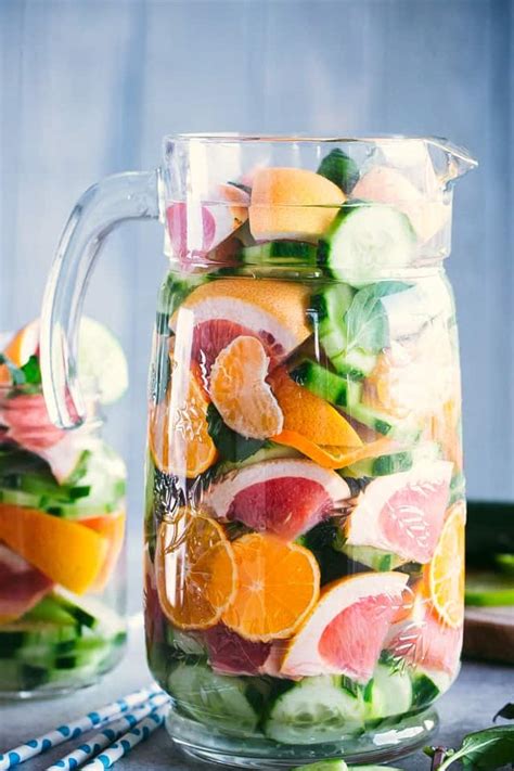 Spa Detox Water Recipe Gorgeous Infused Water Recipe