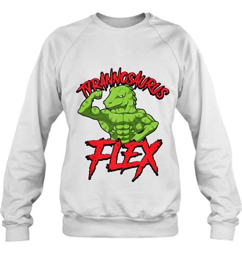 Tyrannosaurus Flex T Rex Dinosaur Bodybuilder Sport Training