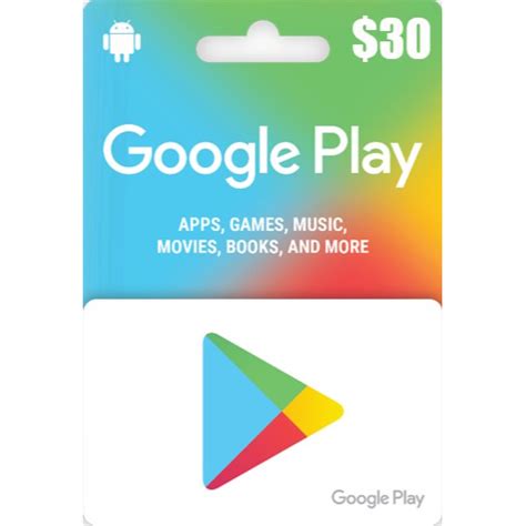$30.00 Google Play - Google Play Gift Cards - Gameflip