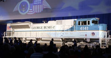 Bush Funeral Train George Hw Bush Departs On First Presidential
