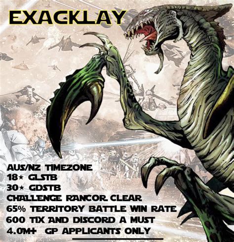 1 spot open : r/swgoh_guilds