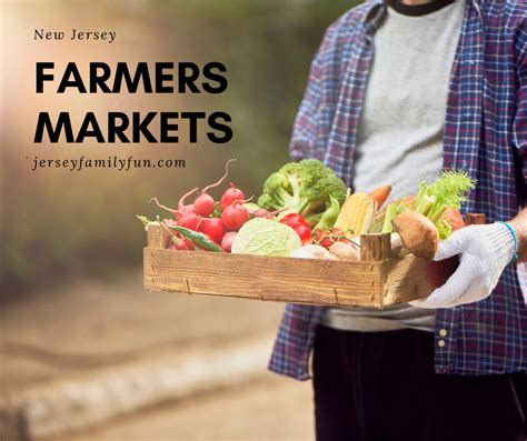New Jersey Farmers Markets Are Open