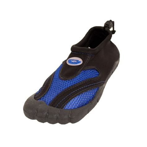 Slm Slm Mens Toe Slide Aqua Sock Beach Water Shoes Quick Dry