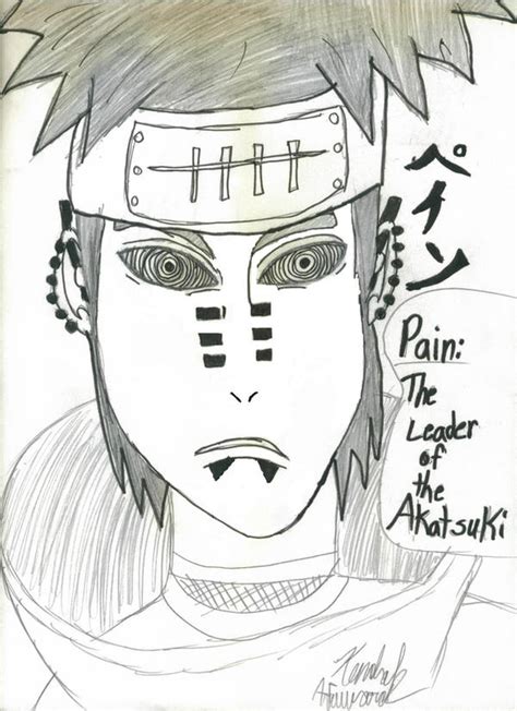 Pain The Akatsuki Leader By Arttt225 On Deviantart