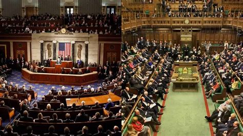 The Two Houses Of The United States Congress Are House Poster