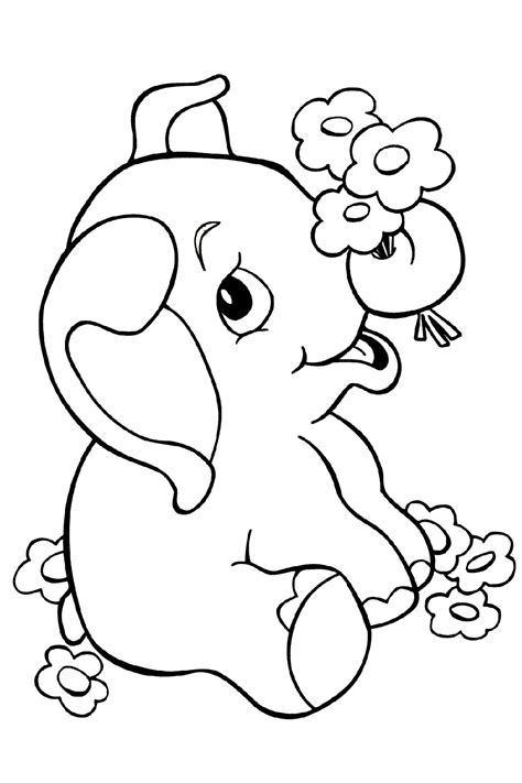 Coloring Animals For Kids Coloring Pages