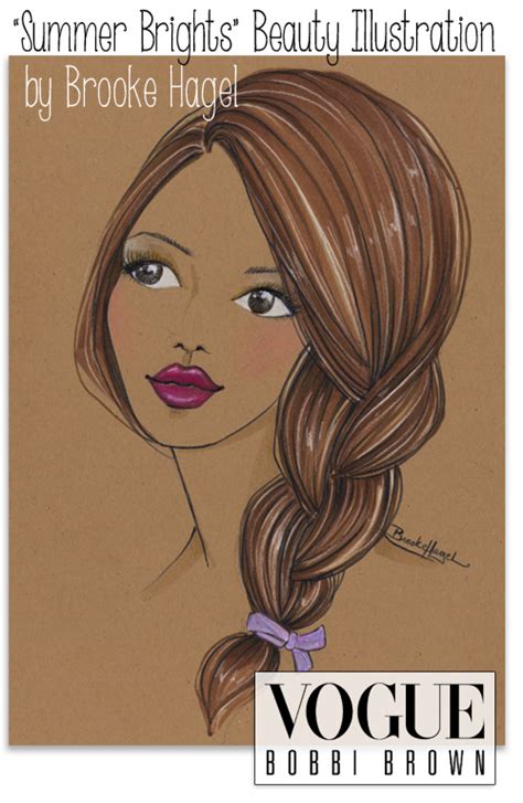 Fabulous Doodles Fashion Illustration Blog By Brooke Hagel Beauty