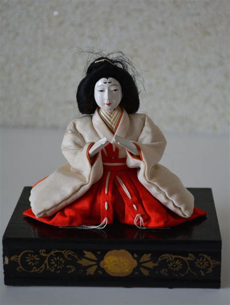 Japanese Hina Doll Vintage Japanese Ningyo Early Showa Etsy Hina