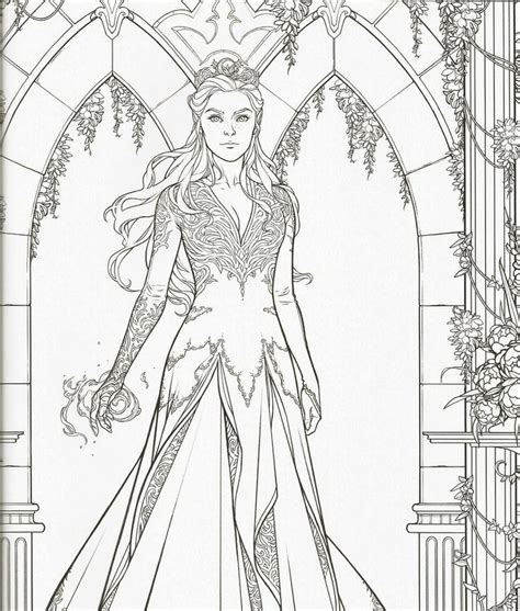 Pin on Acotar colouring book