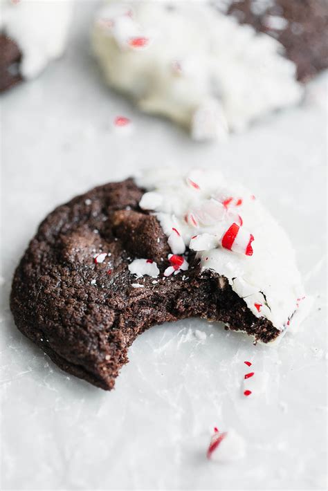 Double Chocolate Peppermint Cookies Broma Bakery