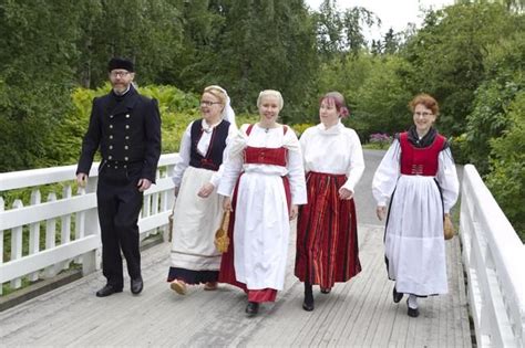 Finnish Folk Dress Finnish Costume Folk Dresses Folk Clothing