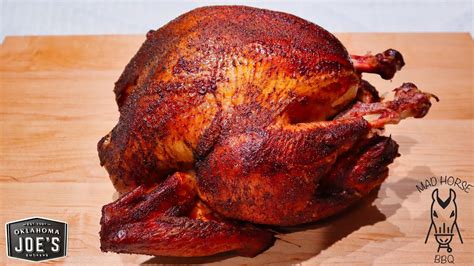 oklahoma joe s bronco pro thanksgiving turkey youtube