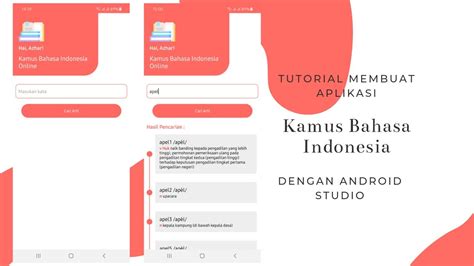 Tutorial Membuat Aplikasi Kamus Bahasa Indonesia Dengan Android Studio