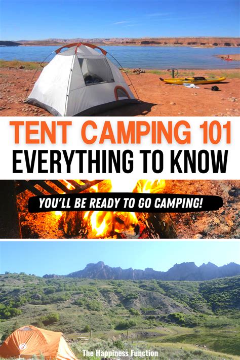 Ultimate First Time Camping Guide Camping Guide Tent Camping