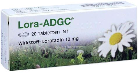 Normalerweise bin ich kein freund von tabletten etc. Lora-Adgc Antiallergikum 20 Tabletten kaufen ...
