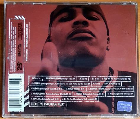 Nelly Da Derrty Versions The Reinvention Lets Push It 2003 Cd