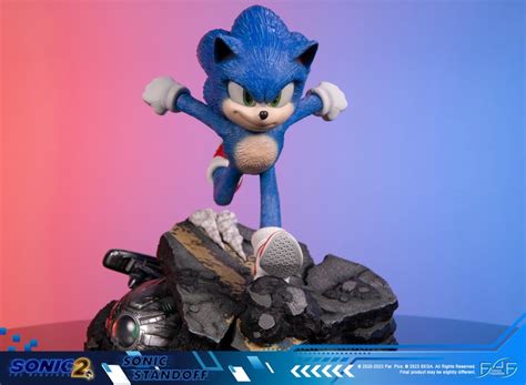 Sonic The Hedgehog 2 Sonic Standoff Limited Edition Statue