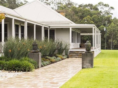 Gardening — Modern Australian Homestead Queenslander House Facade
