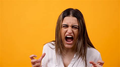 Close Up Portrait Of Angry Unhappy Woman Stock Footage Sbv 332047216 Storyblocks