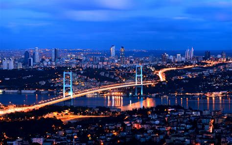 Fondos De Pantalla 3840x2400 Estambul Turquía Casa Puentes Megalópolis