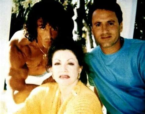Stallone With His Mother Sylvester Stallone Sylvester Hollywood Stars