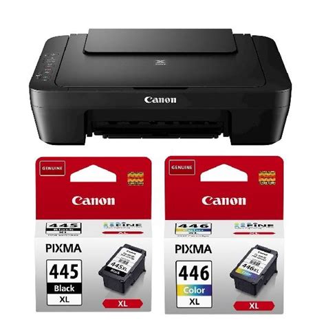 Canon Pixma Mg2540s A4 3 In 1 Printer Black Xl Replacement Ink