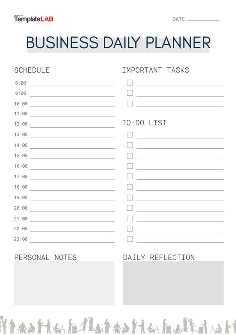Paper And Party Supplies Personal Planner Inserts Daily Schedule