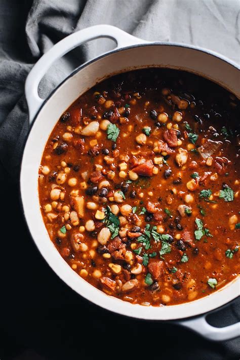 Classic beef and bean chiliyummly. One Pot Healthy Vegetarian Bean Chili | A Simple Palate